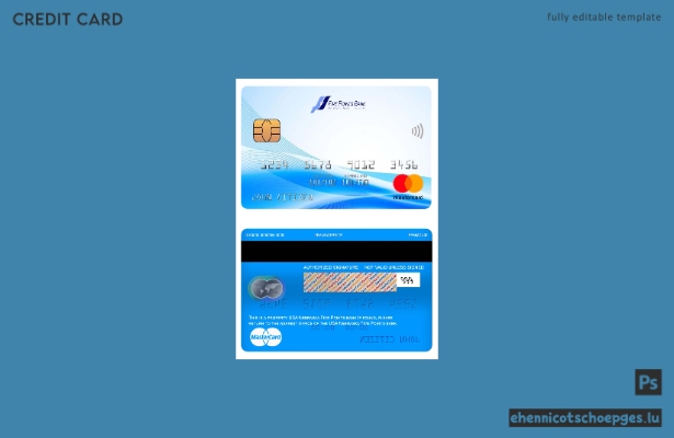 USA Nebraska Five Points Bank Mastercard Beispielvorschau